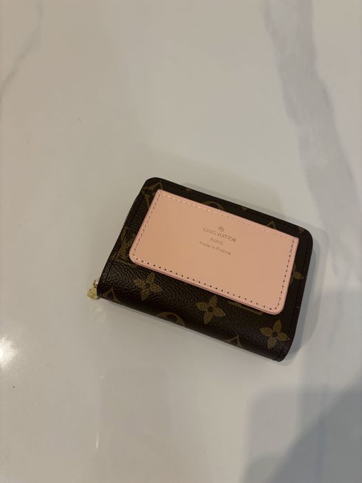 Nowy portfel louis vuitton rozowy