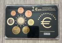 Набор евро 1 цент - 2 евро 2002 - 2005 г