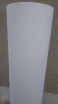 Okleina biała meblowa wzmacniana włóknem 106cm szer