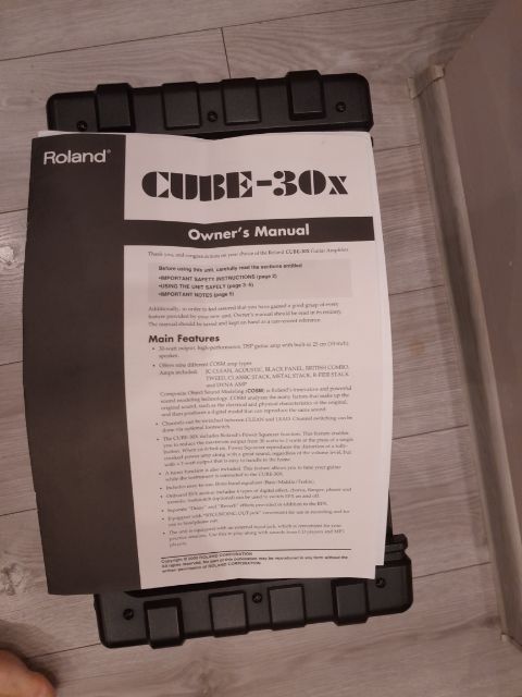 Wzmacniacz gitarowy CUBE-30X