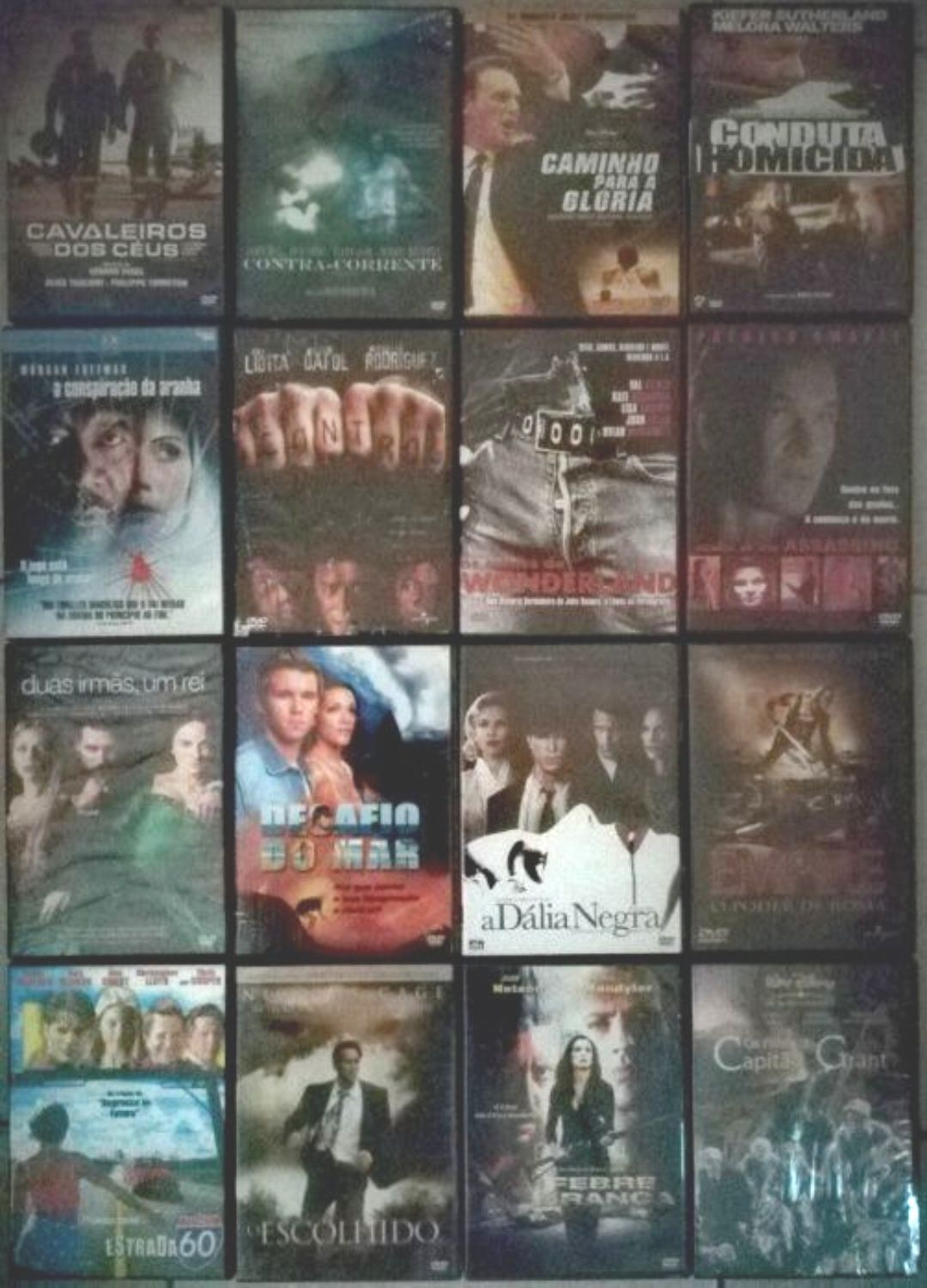 Lote 170 DVD's originais (Lote 19)