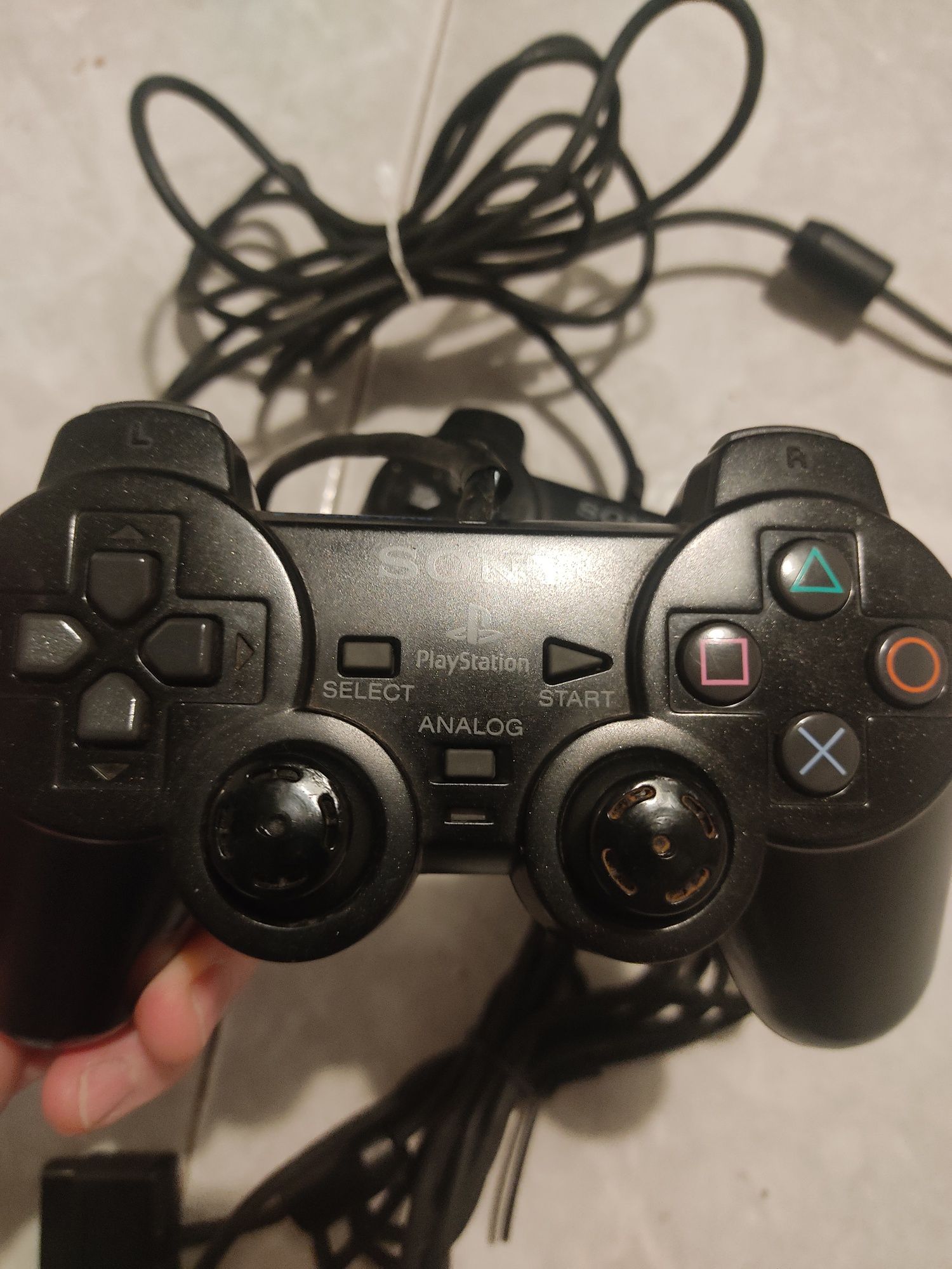 Comandos originais da PlayStation 2 para arranjo ou peças suplentes