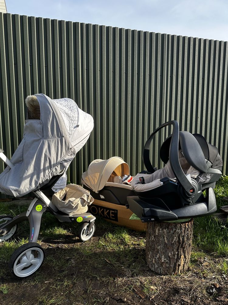 Коляска 3 в 1 stokke