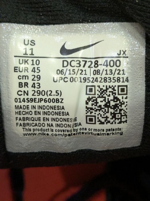 Кросівки Nike Revolution 6 (Оригінал) Найк Взуття Для бігу 43 р