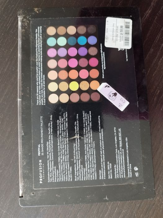 Paletka cieni Profusion