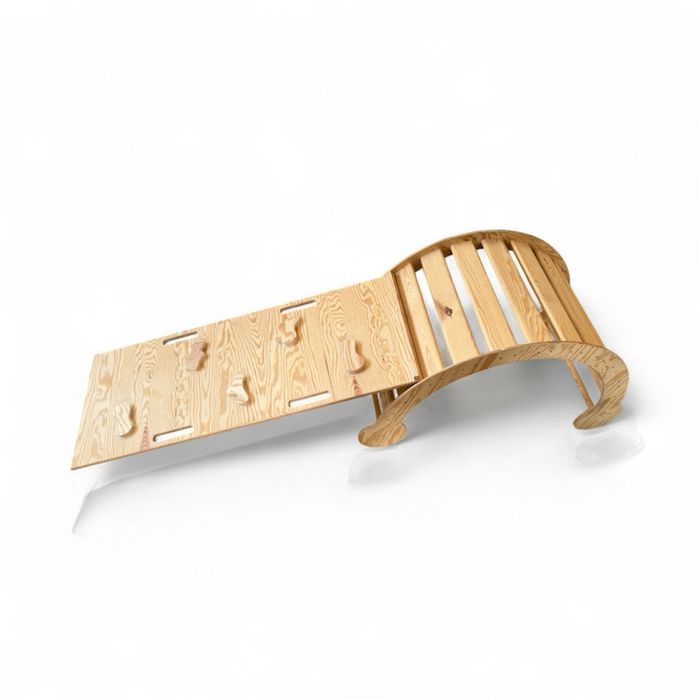 Bujak ze zjeżdżalnią Montessori