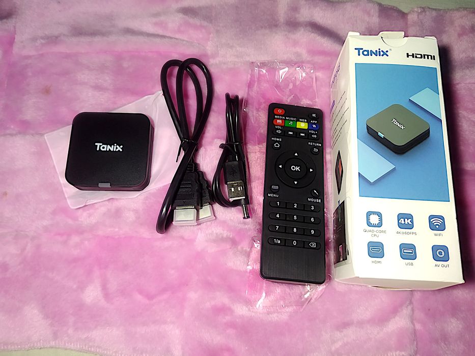 Смарт ТВ приставка Tanix TX1 Android 10, 4K, Wi-Fi, новая


Android 10