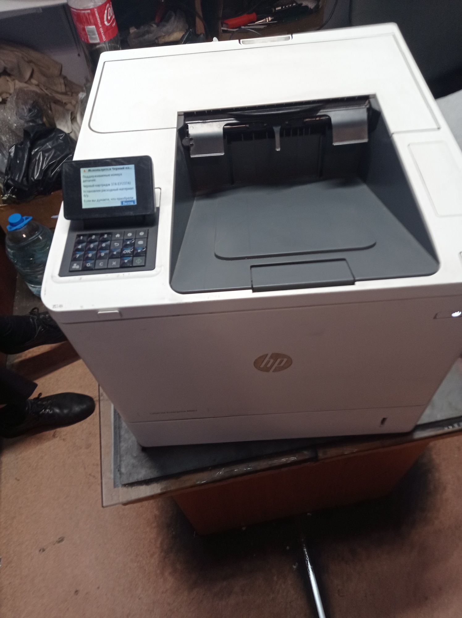 Принтер лазерний HP M607