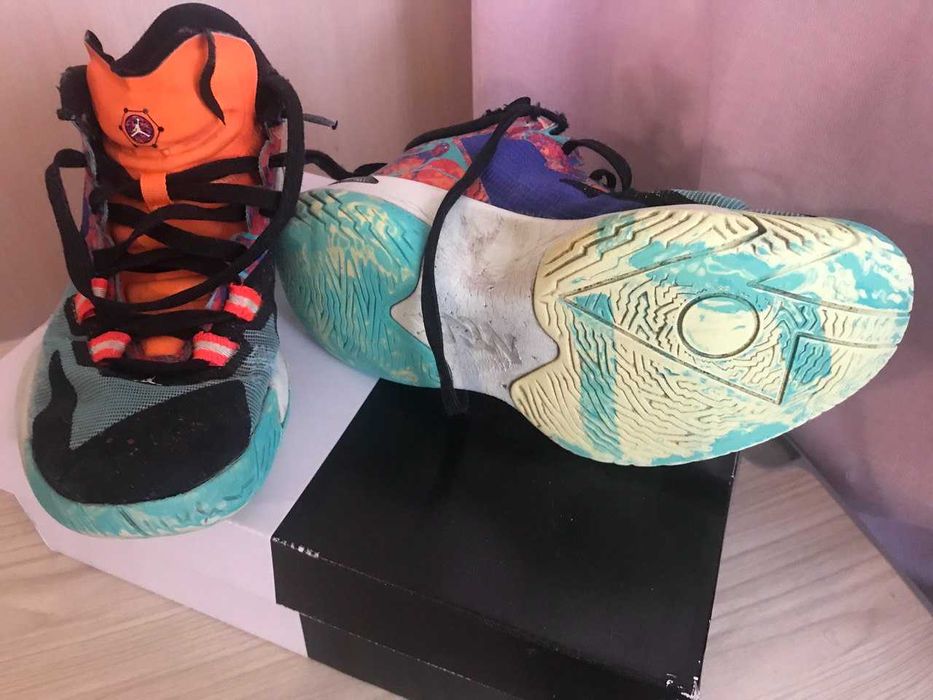 Детские оригинальные кроссовки Nike Zion (Jordan)