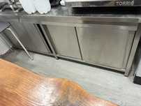 Escaparate de inox 4 portas