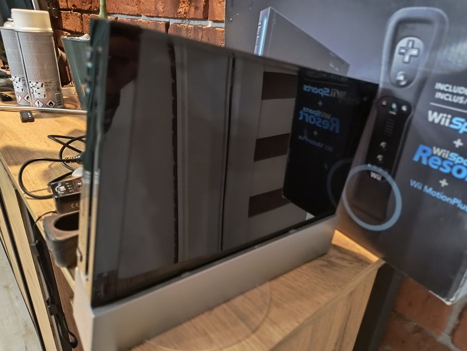 Nintendo Wii BOX przerobiona dysk 128GB zestaw