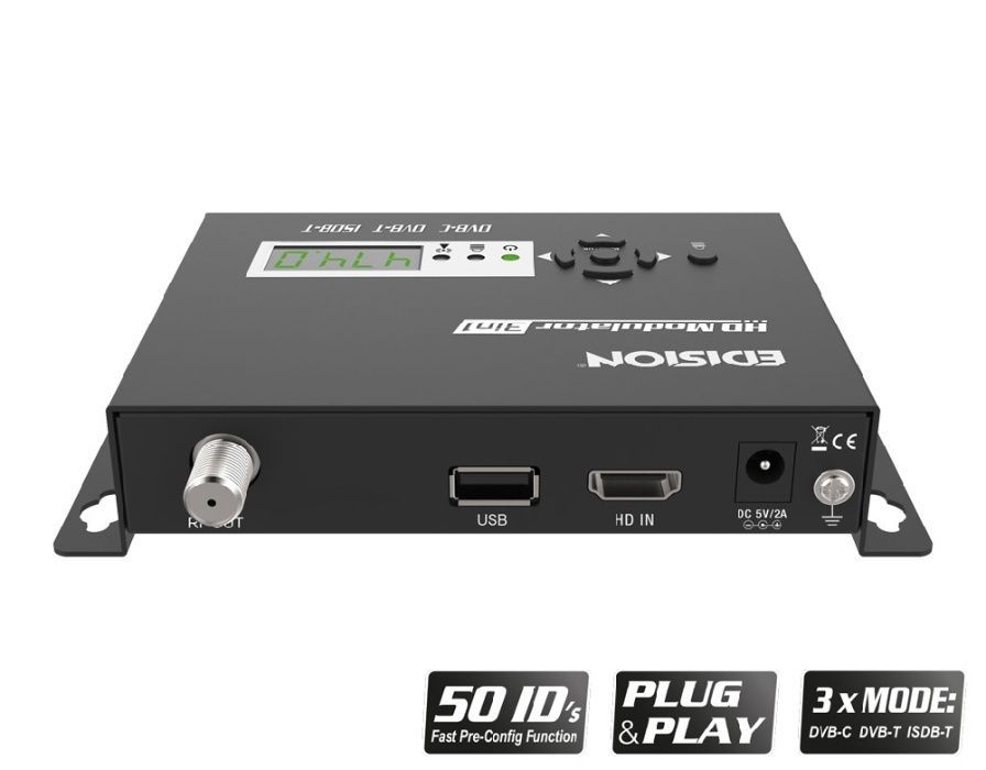 Promo:Modulador HDMI Edision 3in1 (dvb-t + dvb-c)