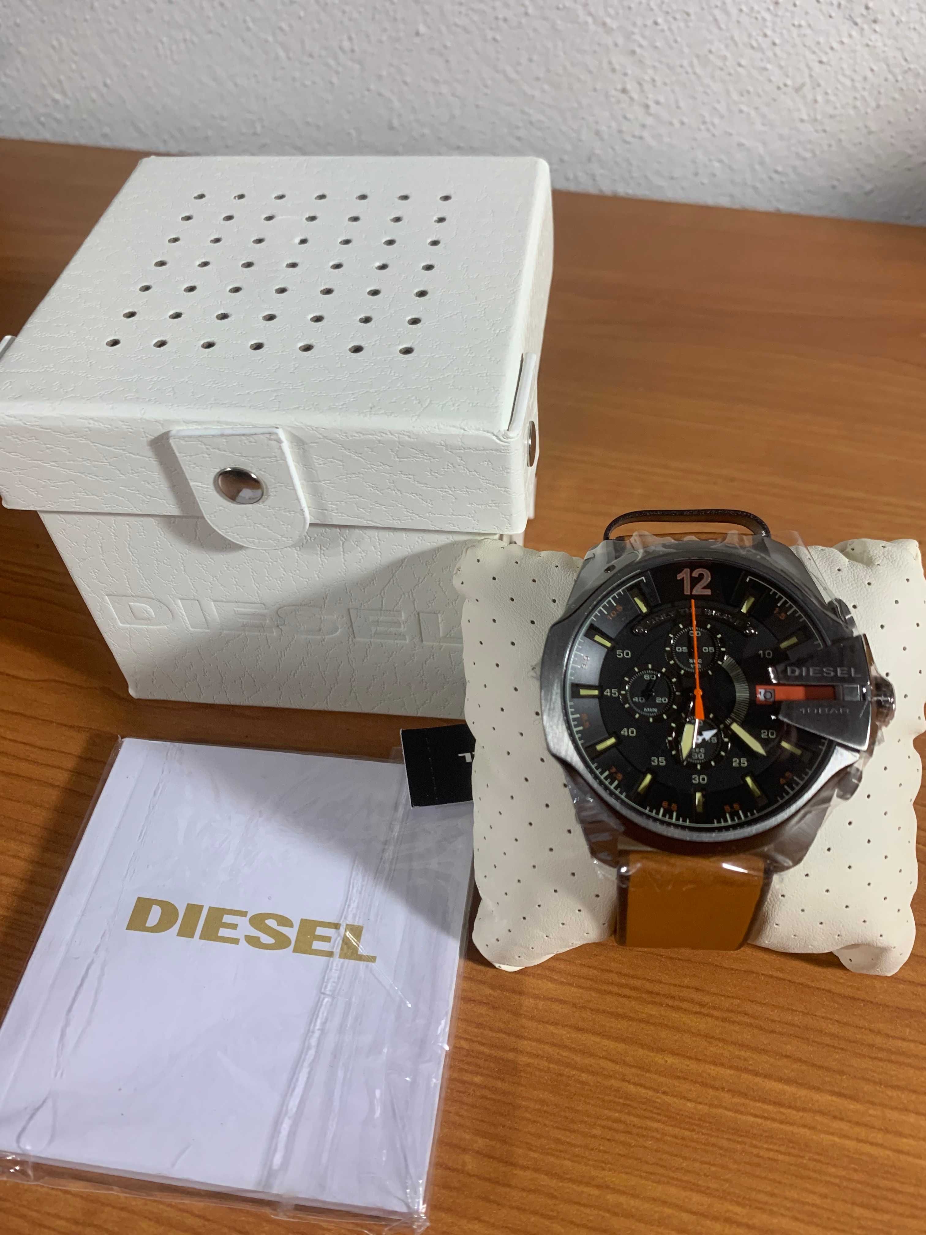 Relógio Diesel Castanho & Preto