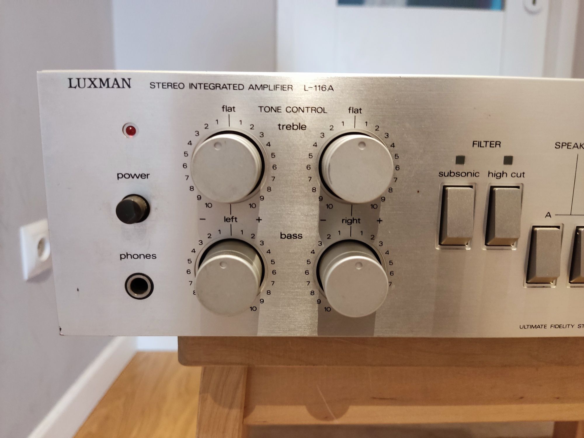 Luxman L-116A wzmacniacz zintegrowany | świetny stan | super brzmienie