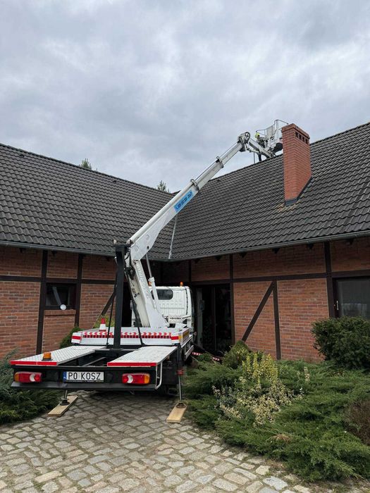 Zwyżka + Operator 20 metrów - Podnośnik Koszowy Wynajem Poznań