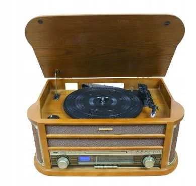 Виниловый проигрыватель вініловий програвач ретро  Auna Belle Epoque