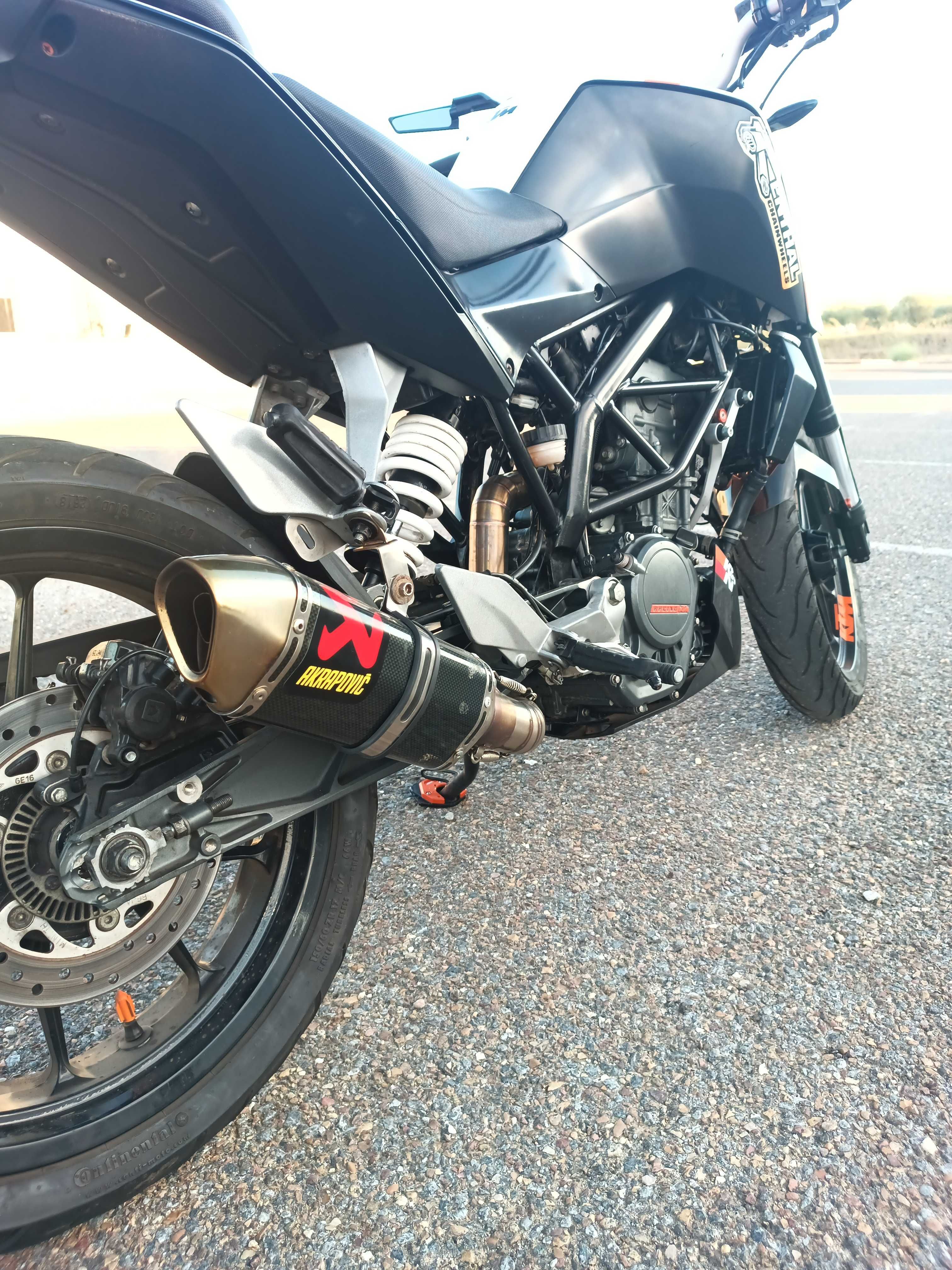 KTM duke 125 de 2016 último preço