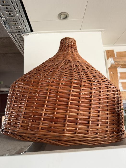 Abajur candeeiro teto palha grandes