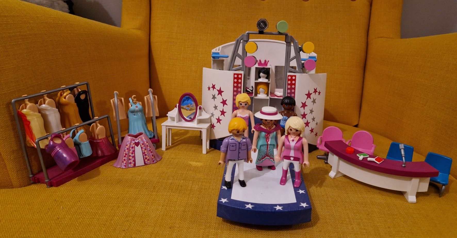 Playmobil klocki Wybieg/Pokaz Mody/Casting