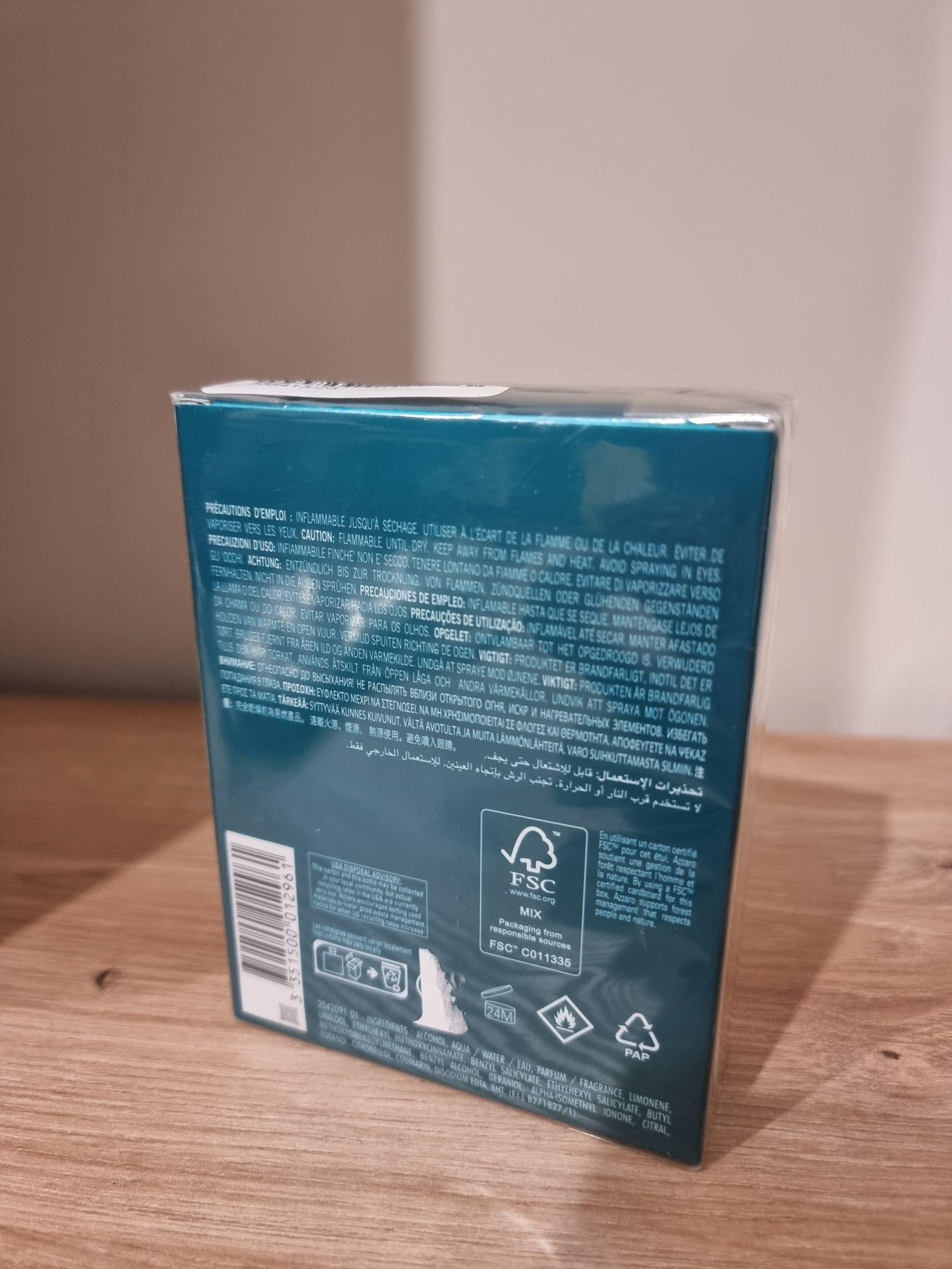 NOWE Azzaro Chrome Aqua 100 ml - Oryginalne!