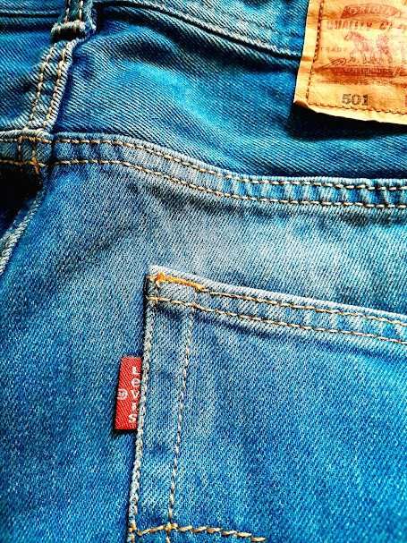 Unikat, kultowe vintage 90's jeansy LEVI'S 501. Nowe z USA 32/34