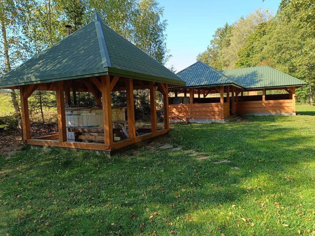 KAJAKI.Domek nad rzeką Czarna Hańcza.KAJAKI.