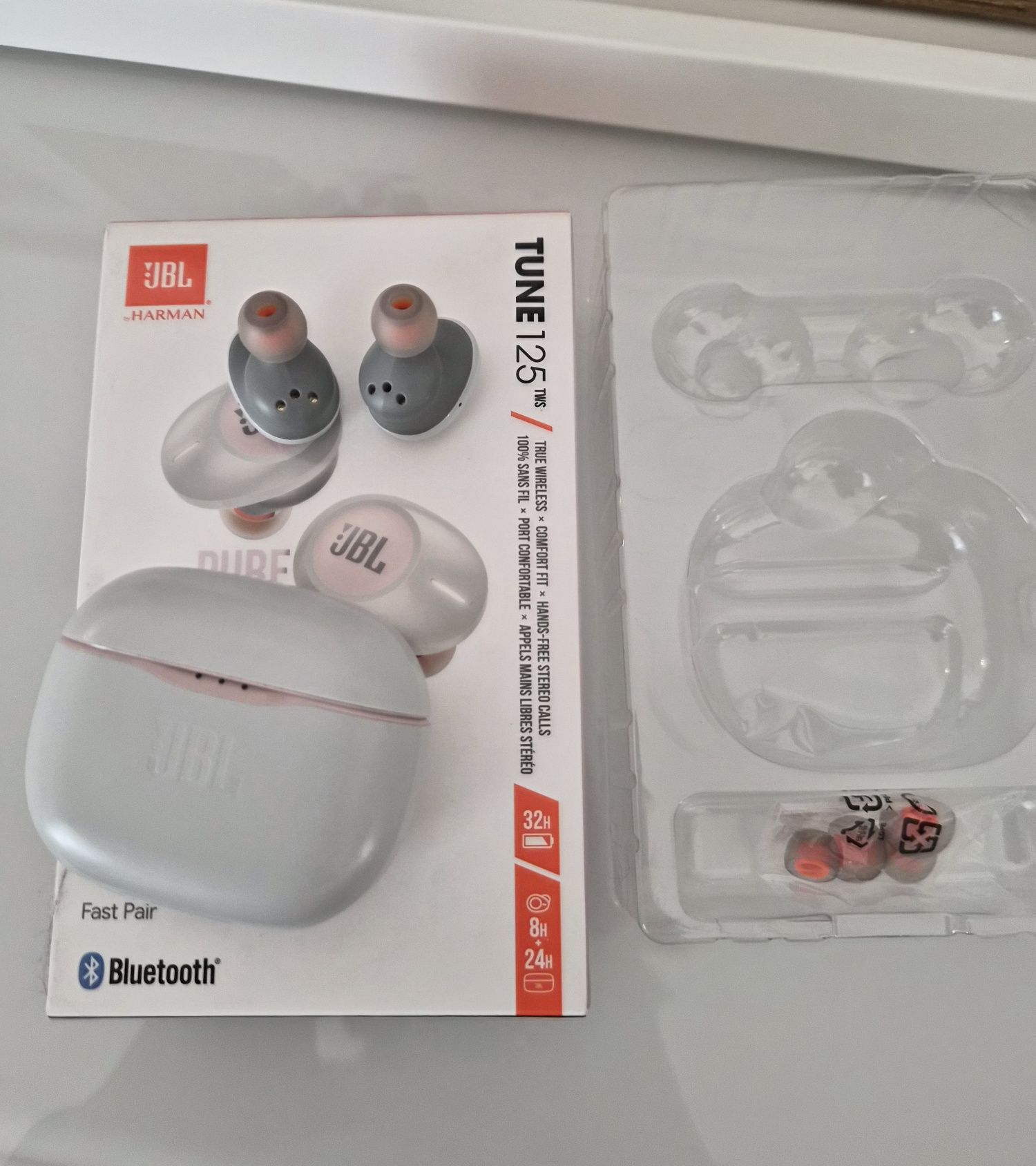 Słuchawki bezprzewodowe JBL Tune 125 TWS