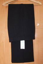 2x NOWE z metkami czarne eleganckie spodnie w kant do biura S/M 36/38