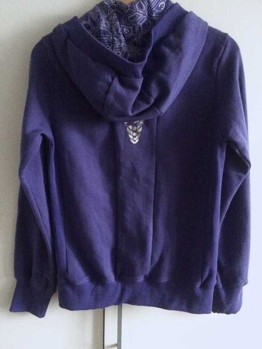 Cyberdog fioletowa bluza z kapturem cybergoth cyber rave japan