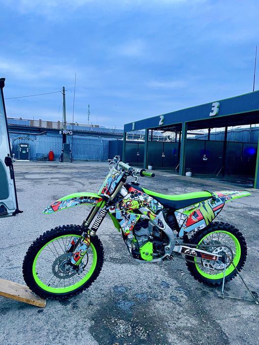 Kawasaki kx250f кросовий