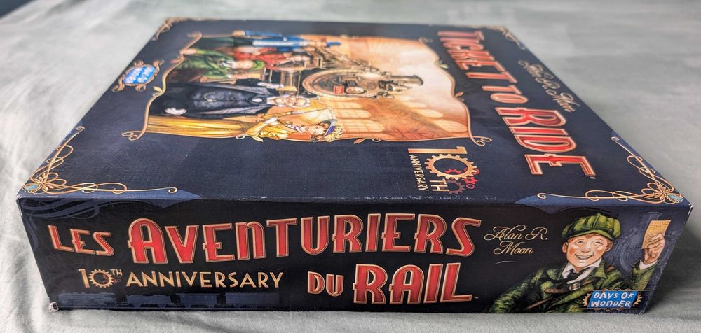 Wsiąść do Pociągu / Ticket to Ride: 10th Anniversary Edition, UNIKAT!