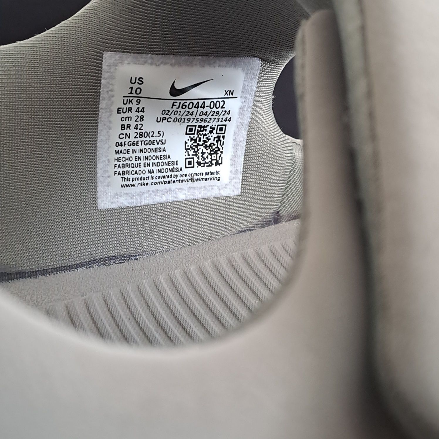 Сандалі,  Nike Calm Slide US10 , FJ6044 002