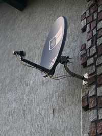 Antena satelitarna z uchwytem do ściany