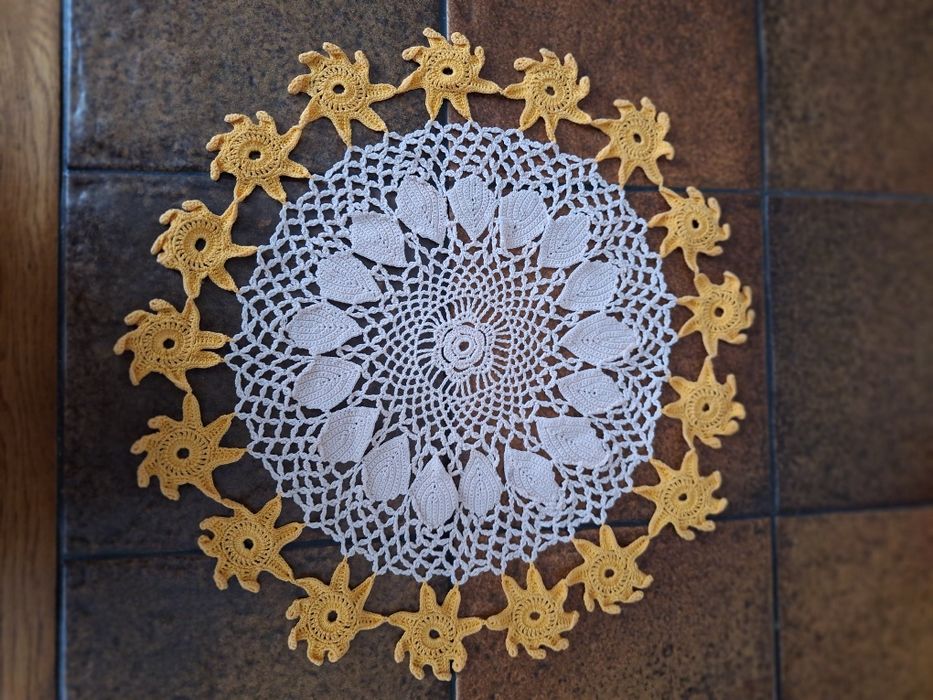 Serweta,serwetki szydełkiem wykonana