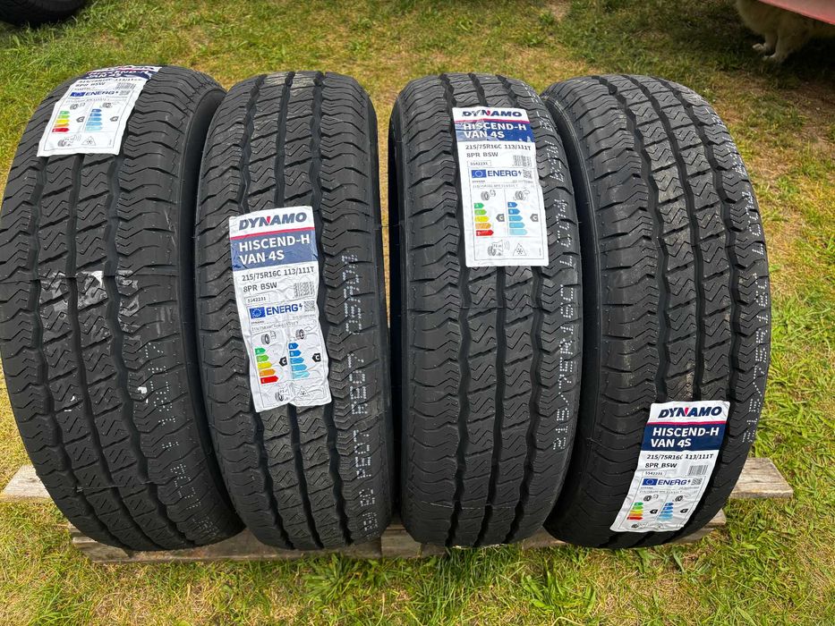 Okazja opony całoroczne 215/75R16C DYNAMO HISCEND-H VAN 4S NOWE 2025