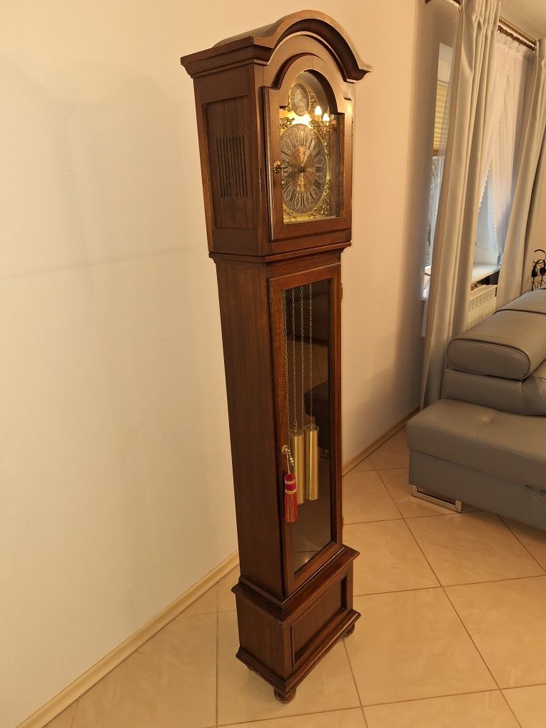 Zegar drewniany 3 wagowy młotowy Jnterclock
