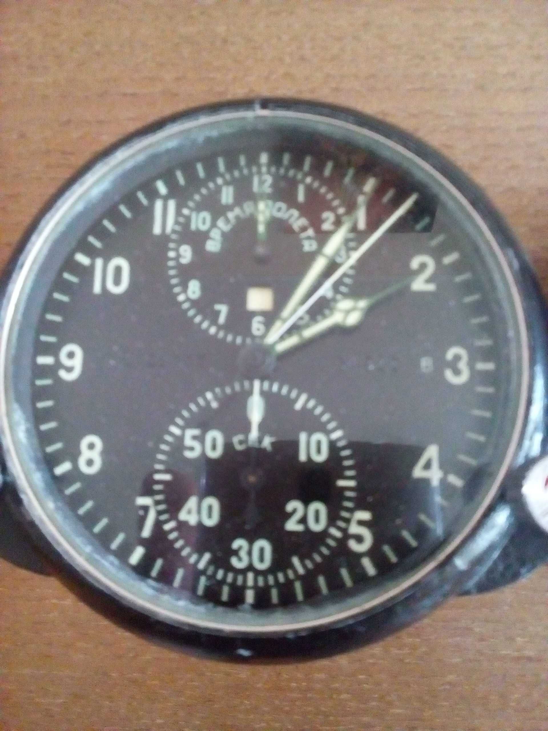 Авиационные часы АЧС-1.АЧС-1М