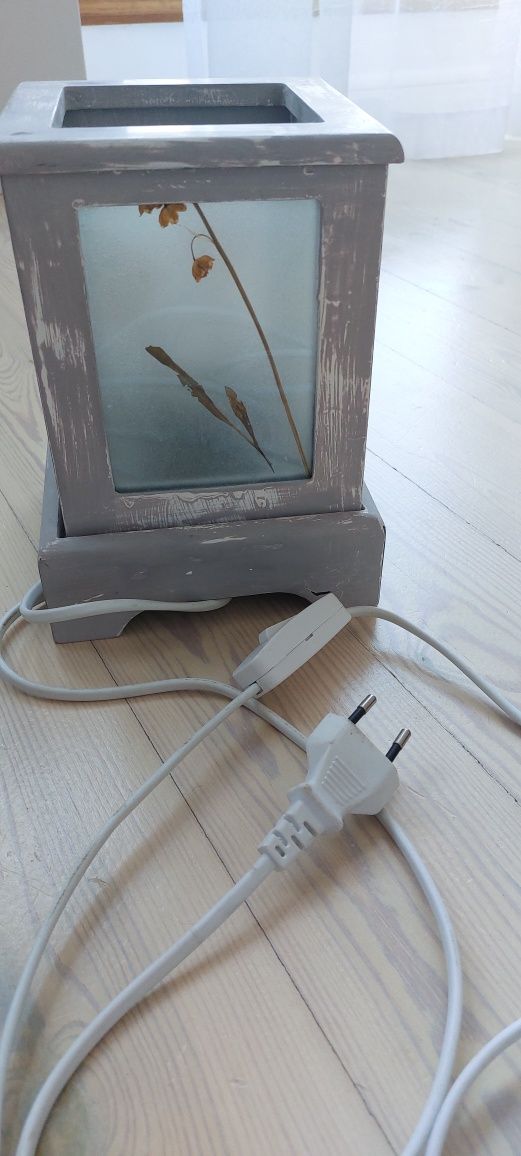 Lampka nocna szklana