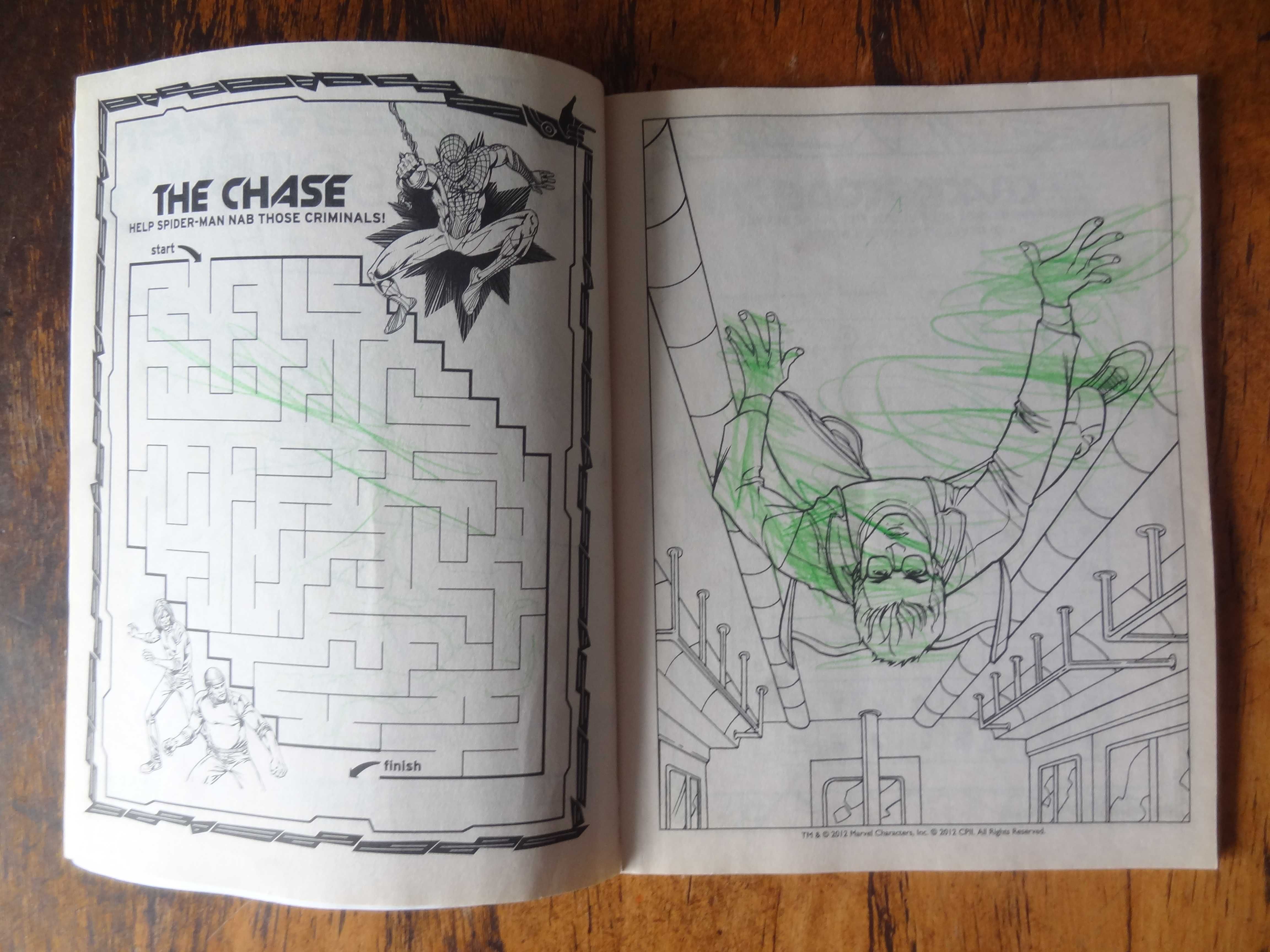 The Amazing Spider-Man Jumbo Coloring and Activity Book Unikat