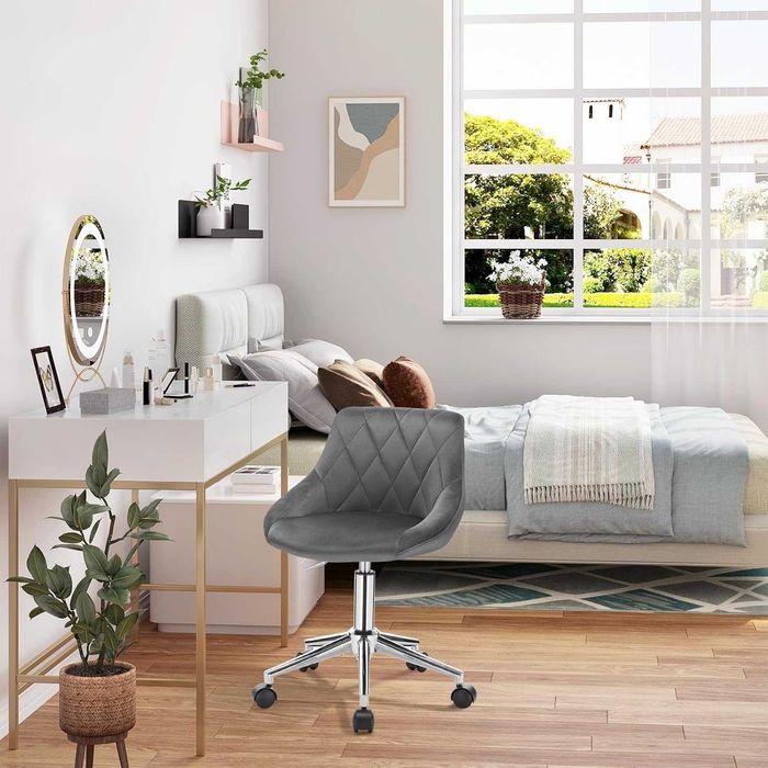 Nowy fotel biurowy / krzesło na kółkach / hoker / taboret !A1705!