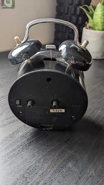 Relógio Despertador DEKAD - Voltagem Baixa | Preto | 10cm  IKEA