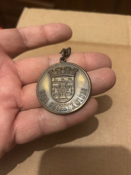 Leça Futebol Clube porta chaves vintage metal