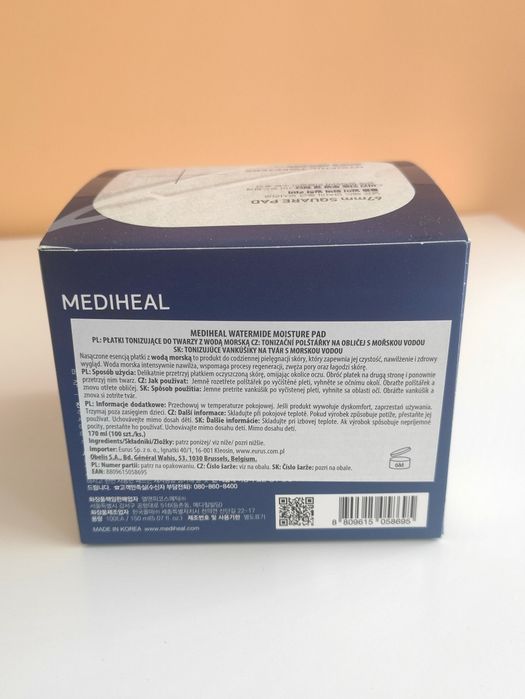 Mediheal watermide moisture pad nawilżające płatki do twarzy koreański