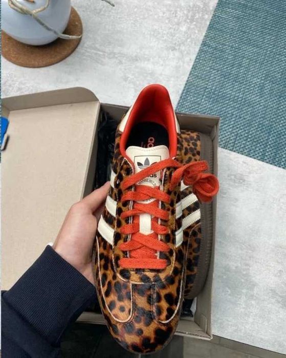 Buty Trampki Adidas Samba OG Preloved Red Leopard Rozmiar 36