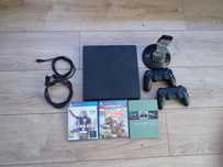 Ps4+3gry+2pady+stacja ładująca