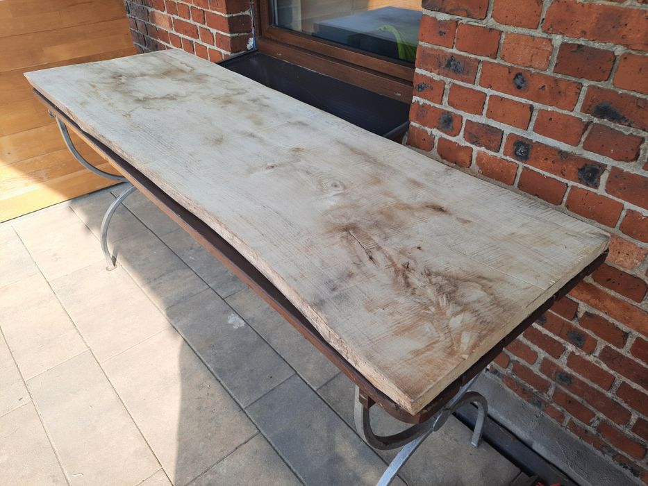 Blat monolit debowy stół prostokąt