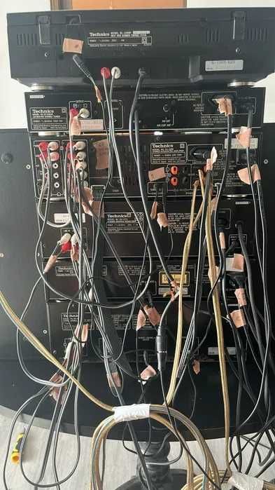 Wieża Technics Kolumny Dual