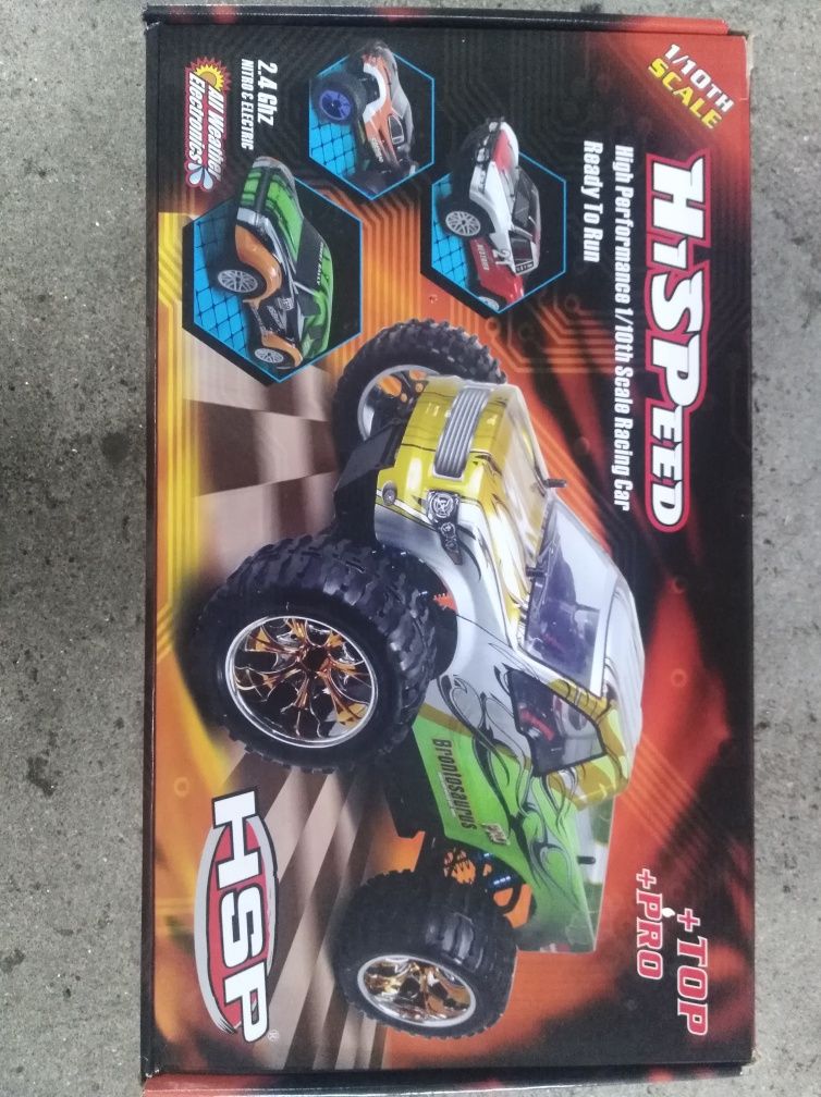 RC HSP Hispeed Brushless Monster Truck.