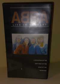 Kaseta VHS - ABBA - Live in concert - nostalgia