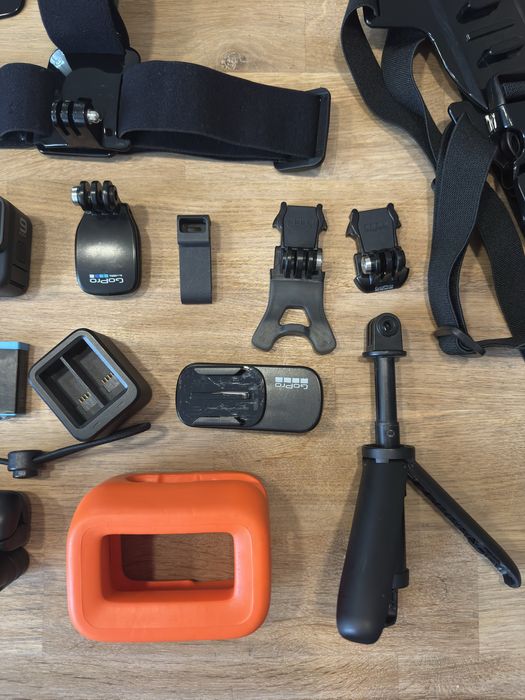 Kamera gopro hero 9 black - ogromny zestaw, prawie nówka